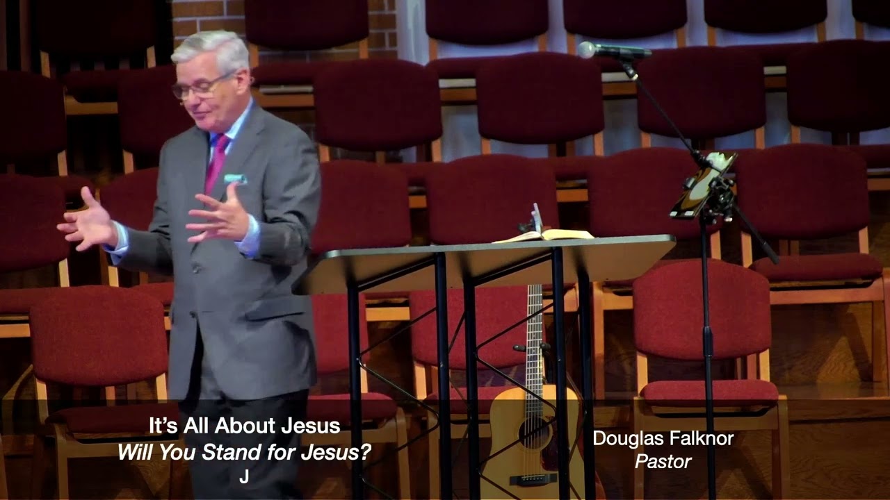 Will You Stand for Jesus (John 7:36-50)