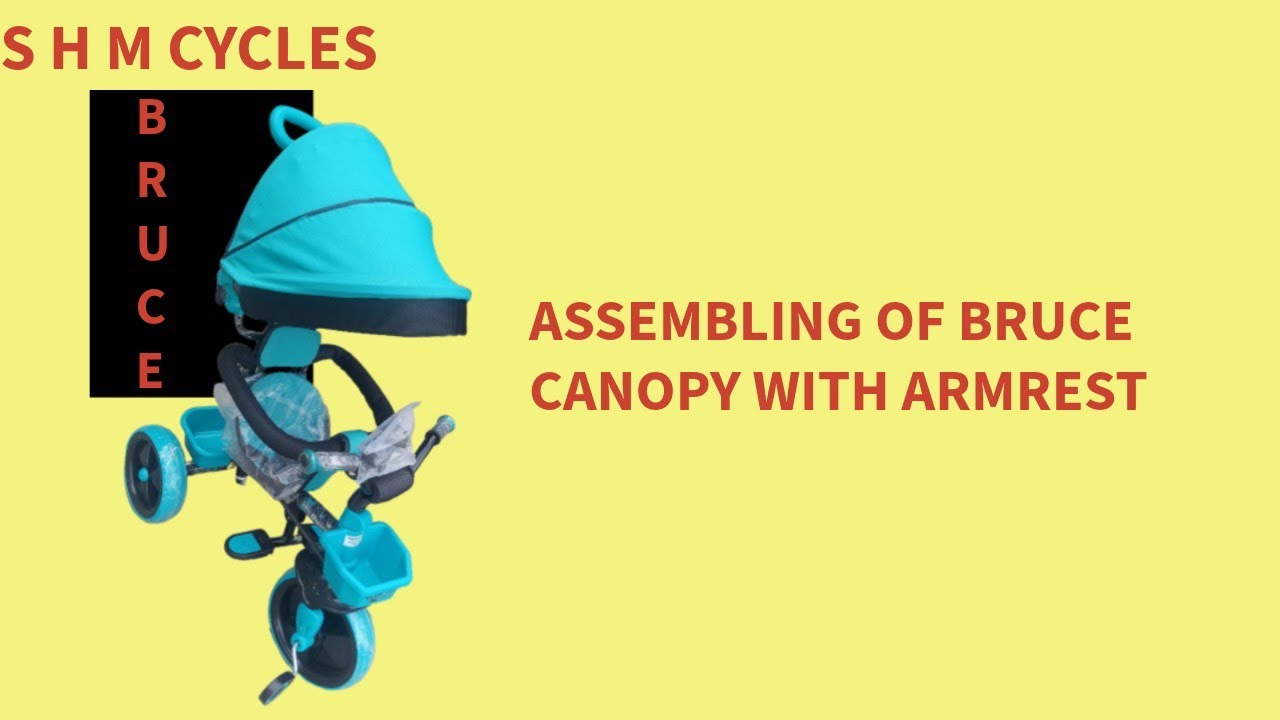 How to Assemble the Dhanoas Bruce Canopy Tricycle / Assemble Your Bruce Canopy Tricycle Step-by-Step