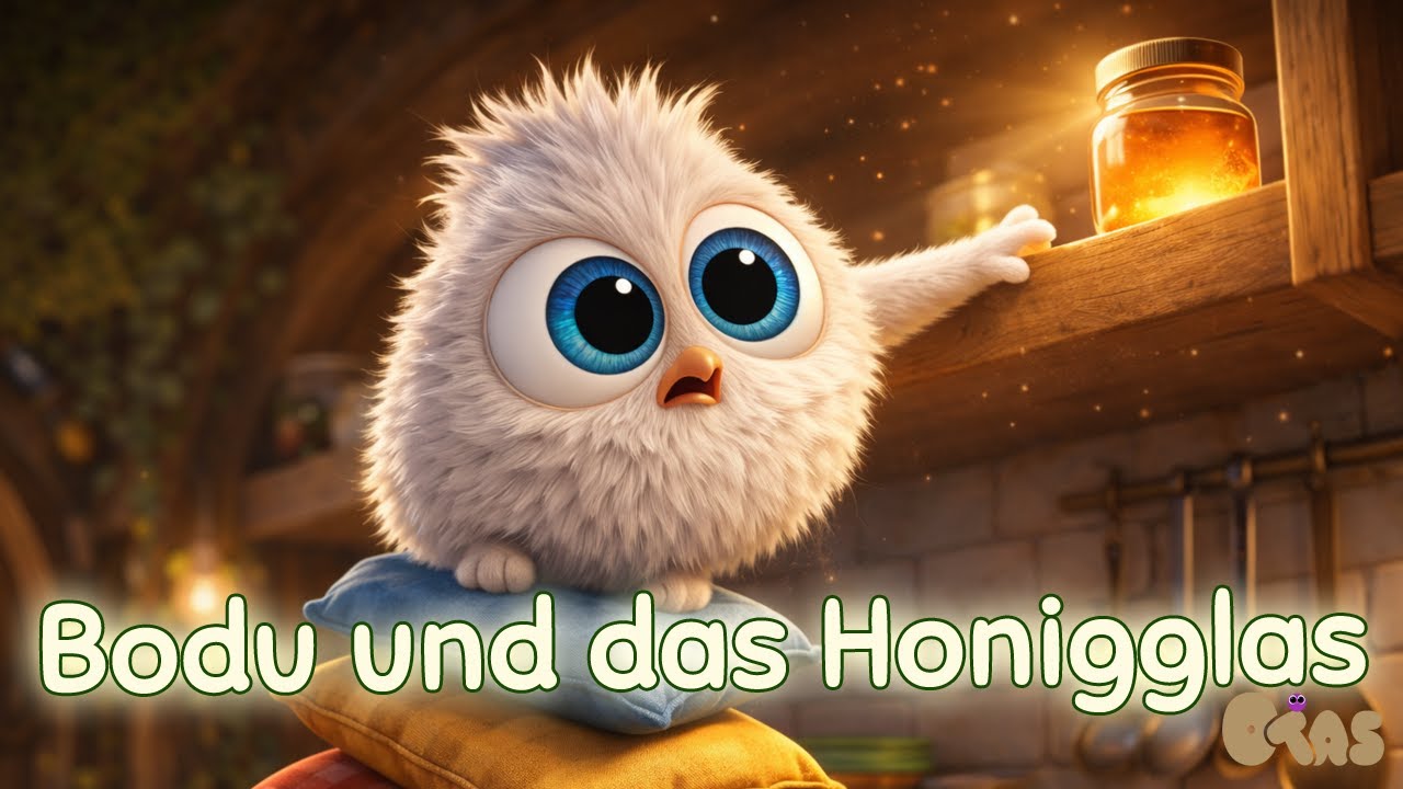 Süße Otas-Geschichte zum Einschlafen  | Bodu und der Honigtopf (4-8 Jahre)