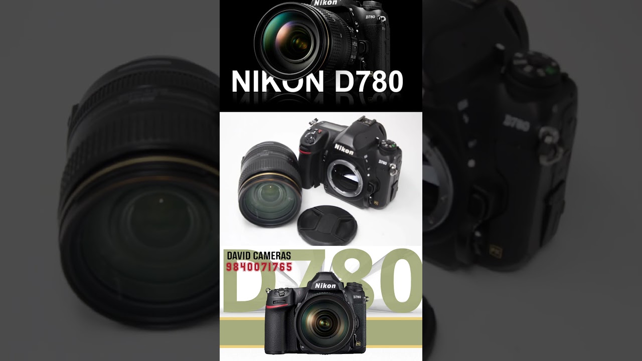 NIKON D780(24-120)LENS LIKE NEW @david.cameras MOUNT ROAD, CHENNAI.📞9840071765.