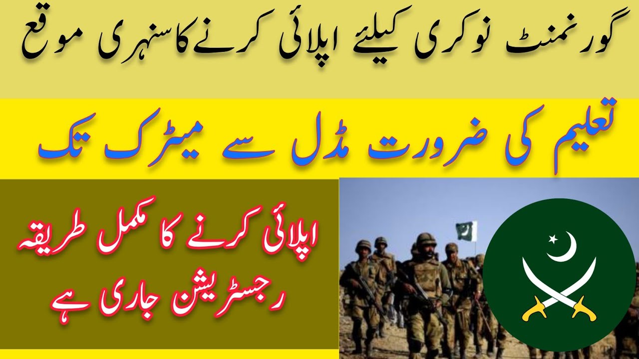 Latest Jobs In Pakistan 2020 | How To Apply Pak Army jobs | Pak army jobs 2020 female