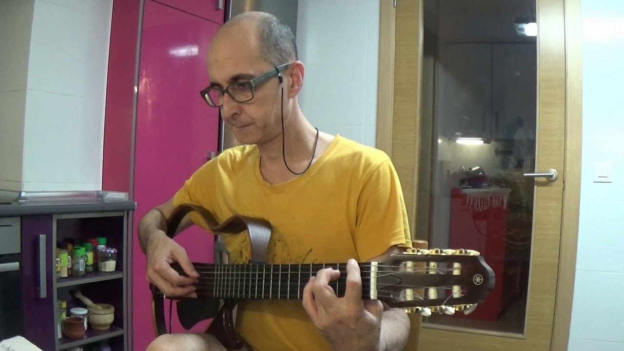 Aunque es de noche(free TAB) , Enrique Morente/San Juan de la Cruz , guitarra fingerstyle