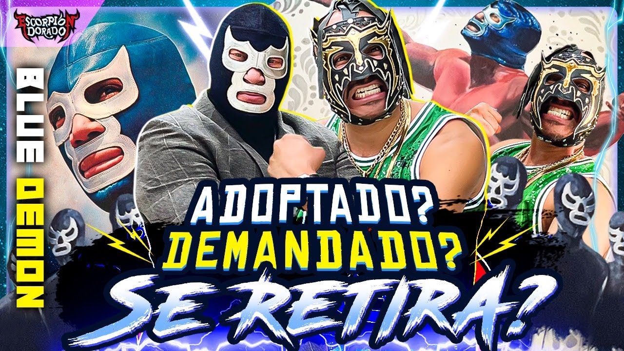 BLUE DEMON JR & Escorpión 