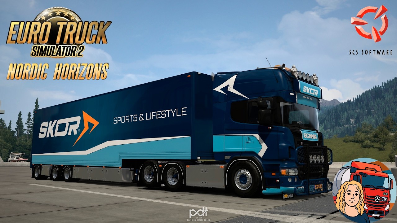Euro Truck Simulator 2 (1.58) Scania R560 + Trailer 