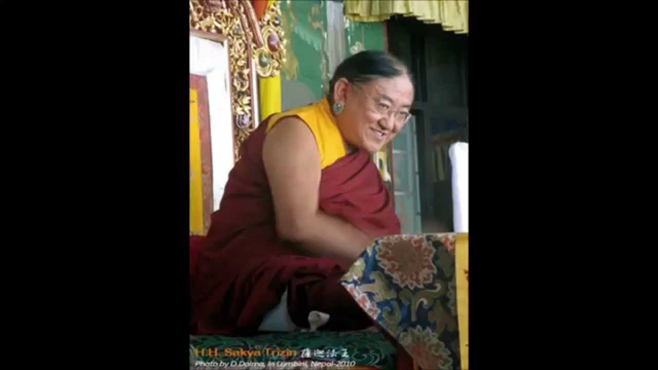 LONG LIFE PRAYER FOR HIS HOLINESS SAKYA TRIZIN 萨迦法王长寿祈请文