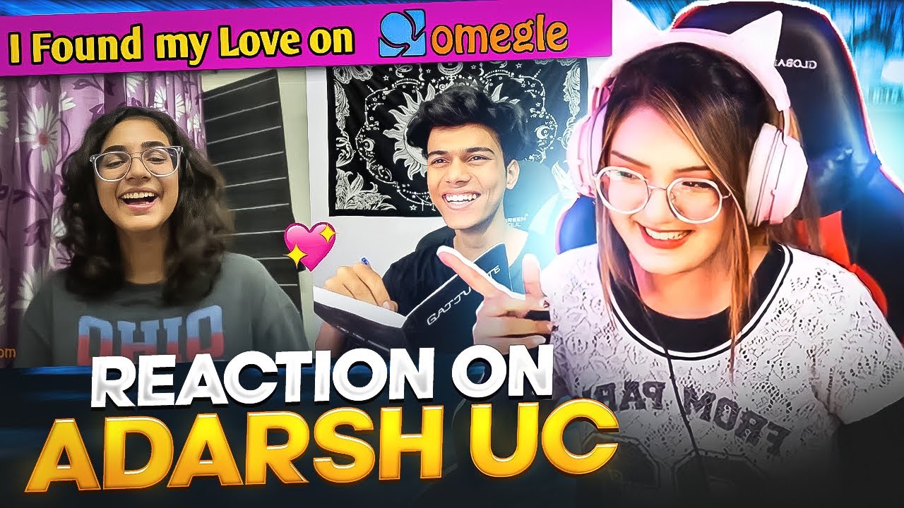 Indian Boy Finds Love on Omegle 😍 | LILY Reaction On  @adarshuc  Omegle Videos