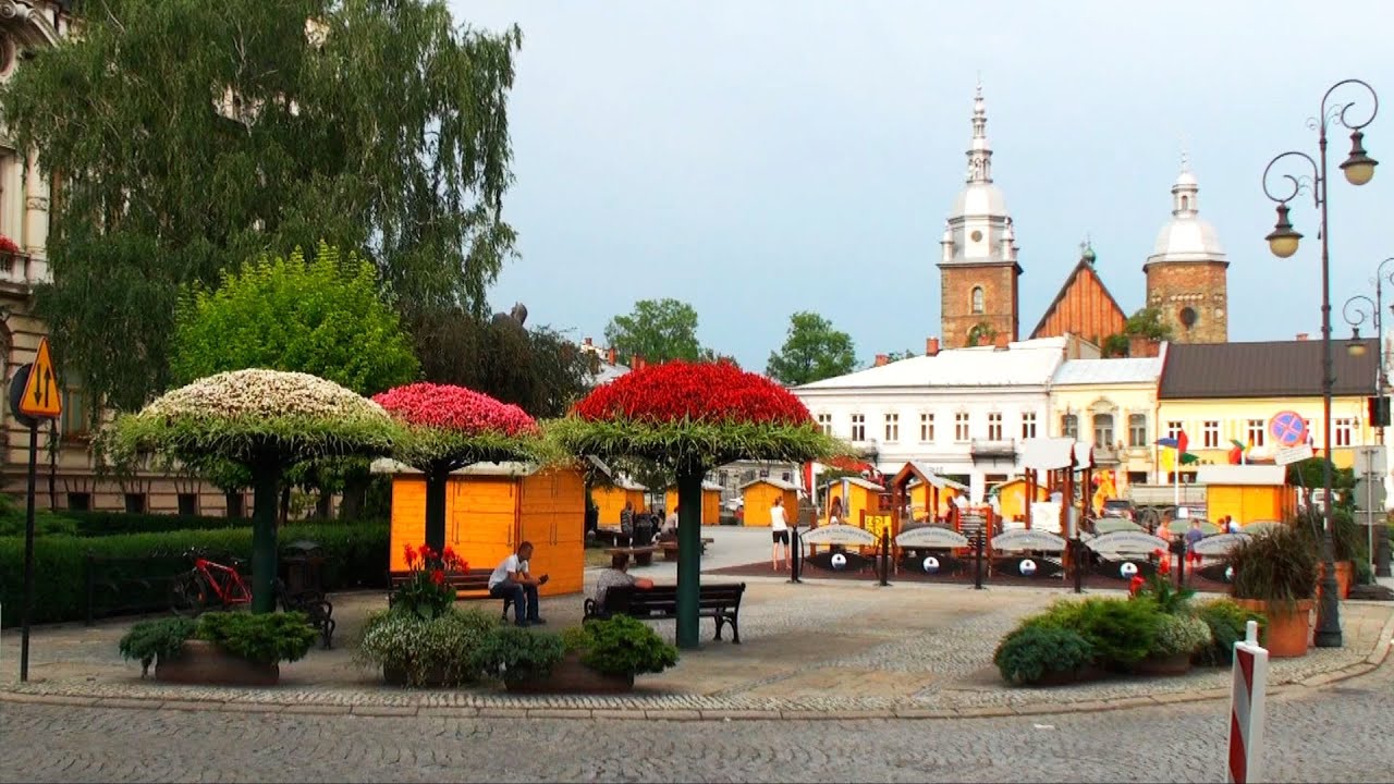 Piękne miasto Nowy Sącz - Rynek 2019