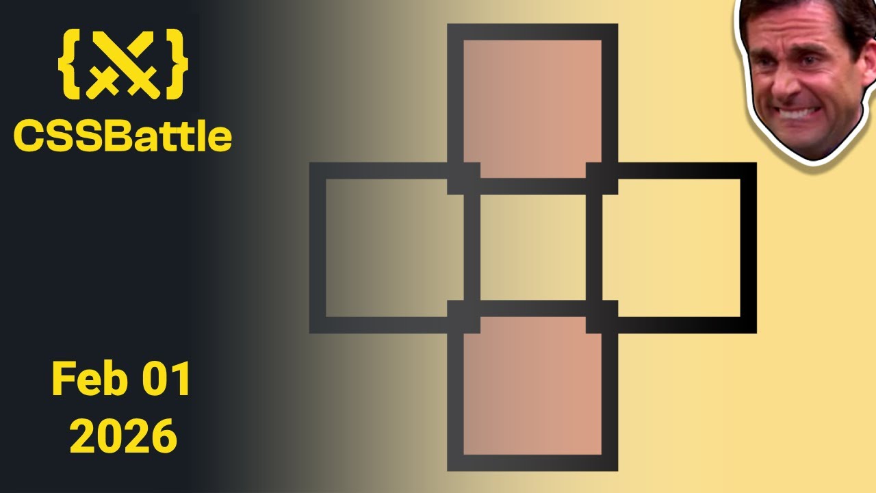CSSBattle Daily Challenge February 1 2026