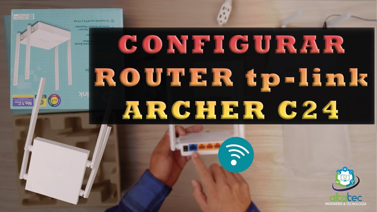 Como CONFIGURAR Router Tp-Link ARCHER C24 en Modo ROUTER (Paso a Paso)