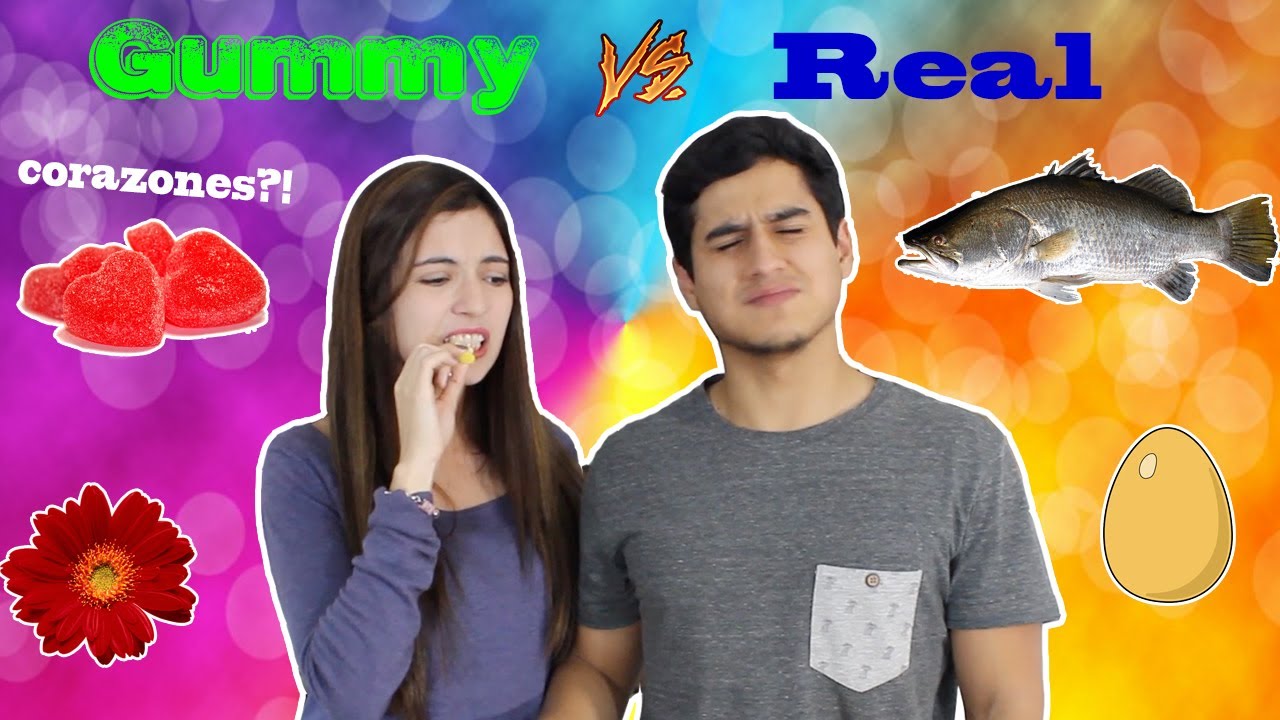 GOMITAS VS COMIDA REAL !! l DesbalanceAdos