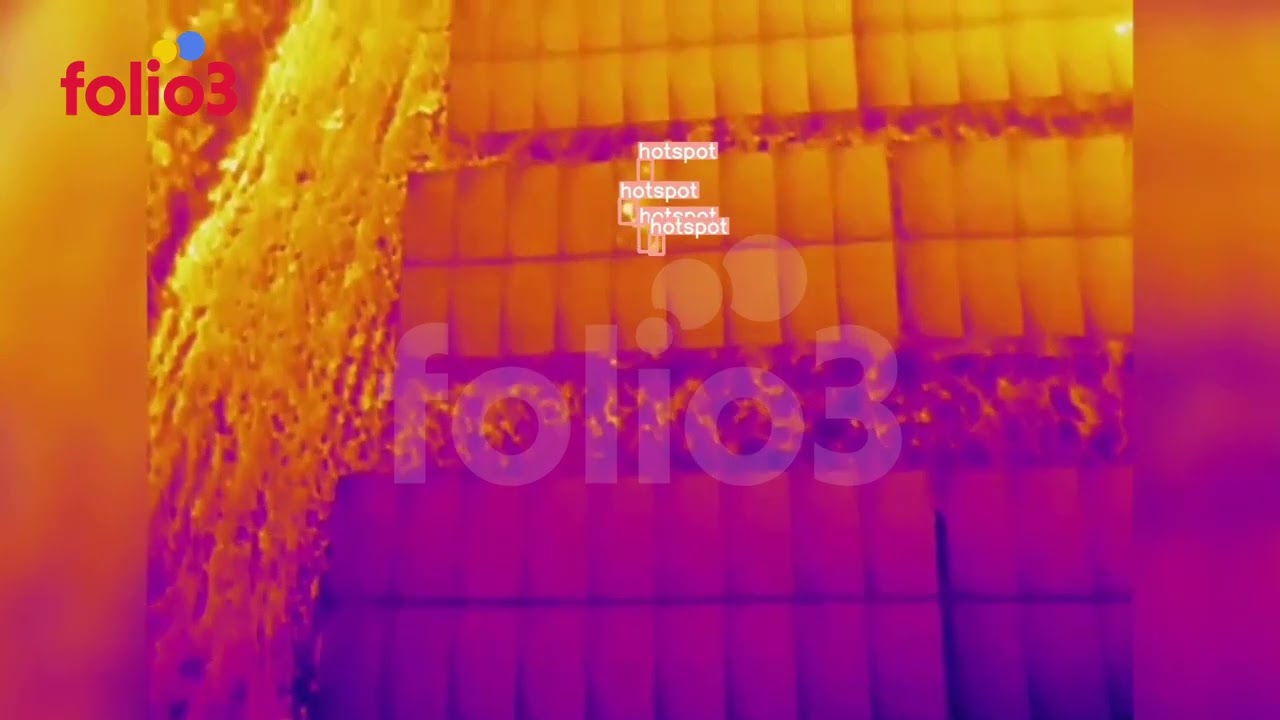 AI Solar Panel Inspection With Drone