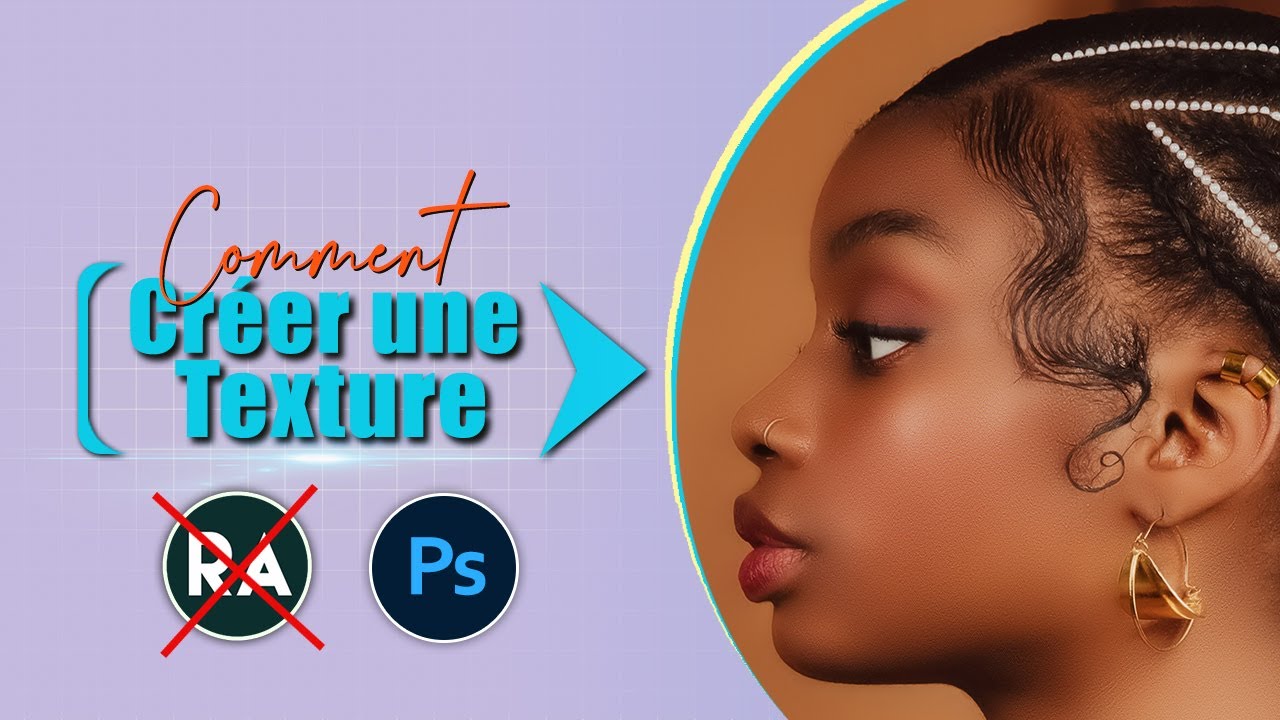Comment créer une texture de peau sur Photoshop (Retouche photo)