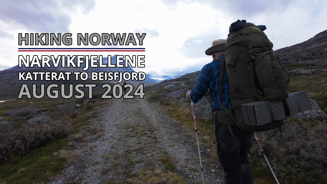 Hiking Norway - Narvikfjellene, Katterat to Beisfjord, 2024