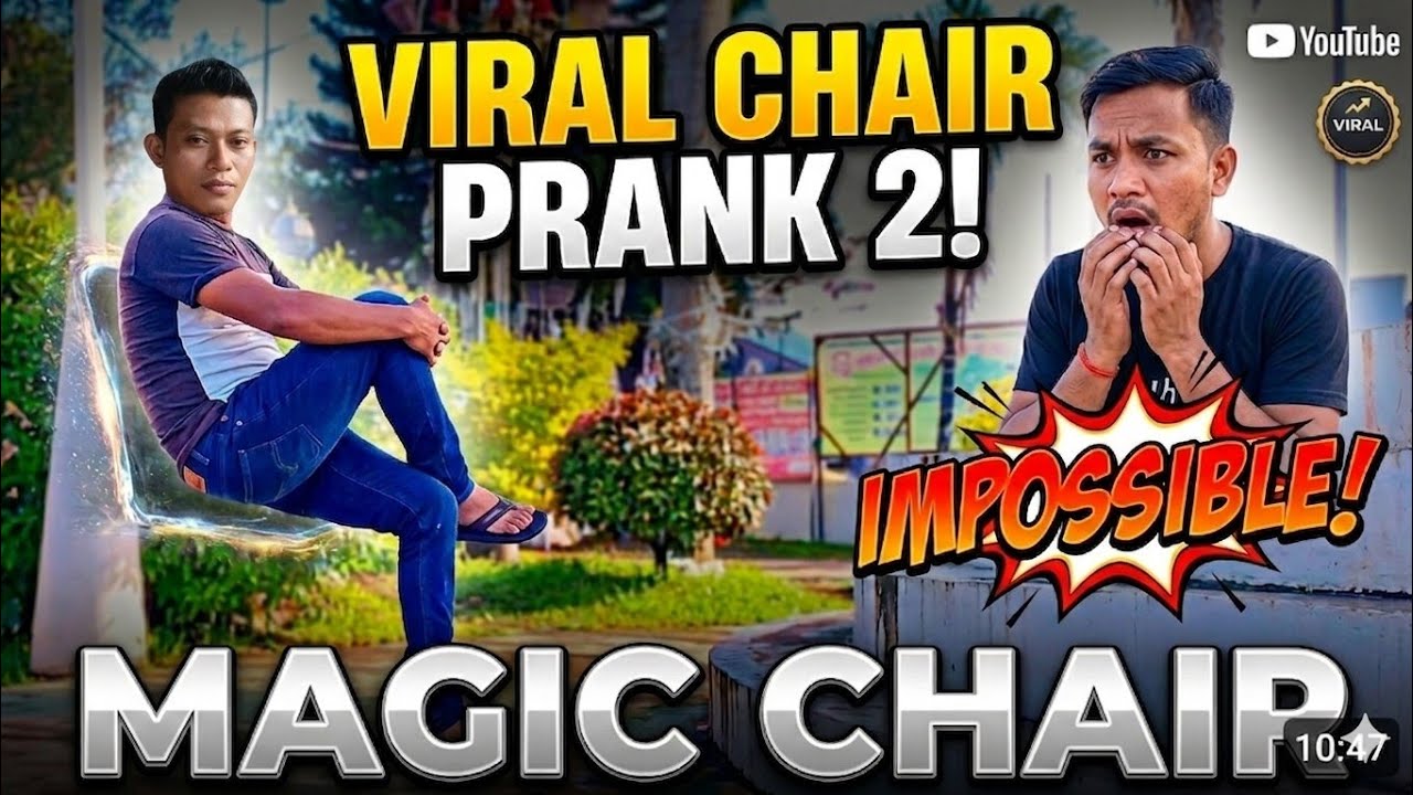 PART2)MAGIC CHAIR PRANK FUNNY VIDEO