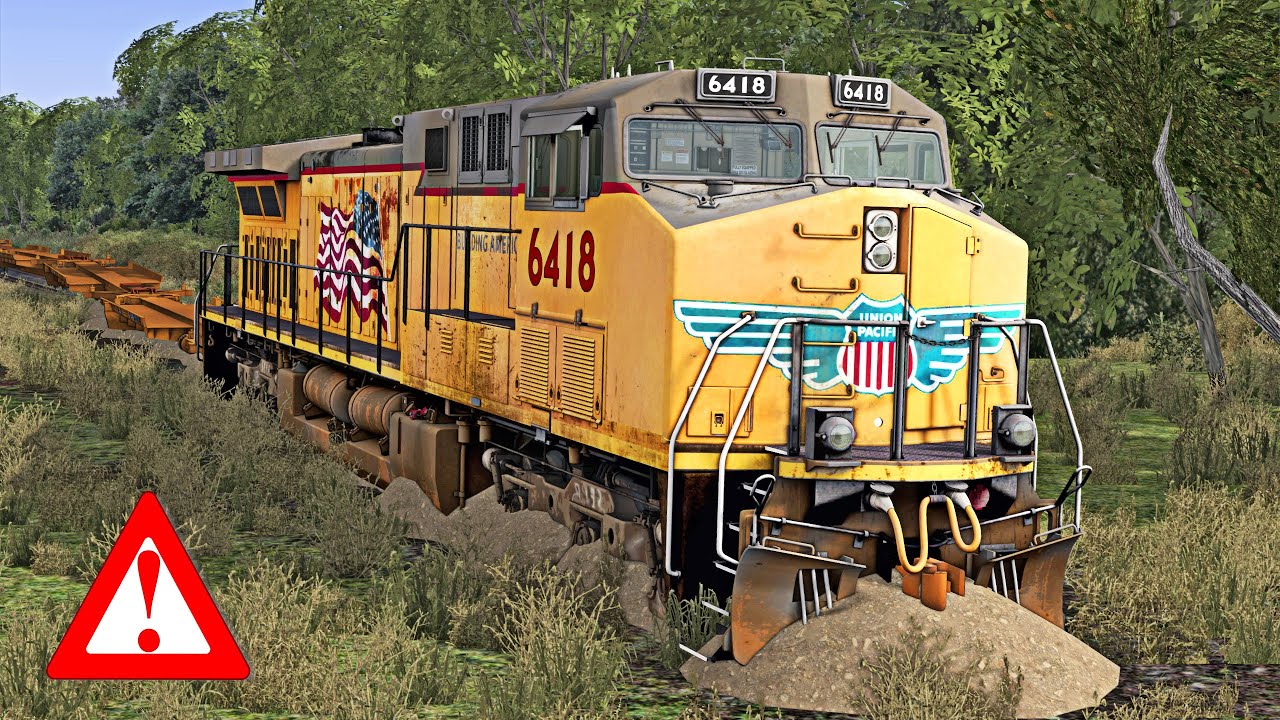 RUNAWAY Union Pacific Train!!