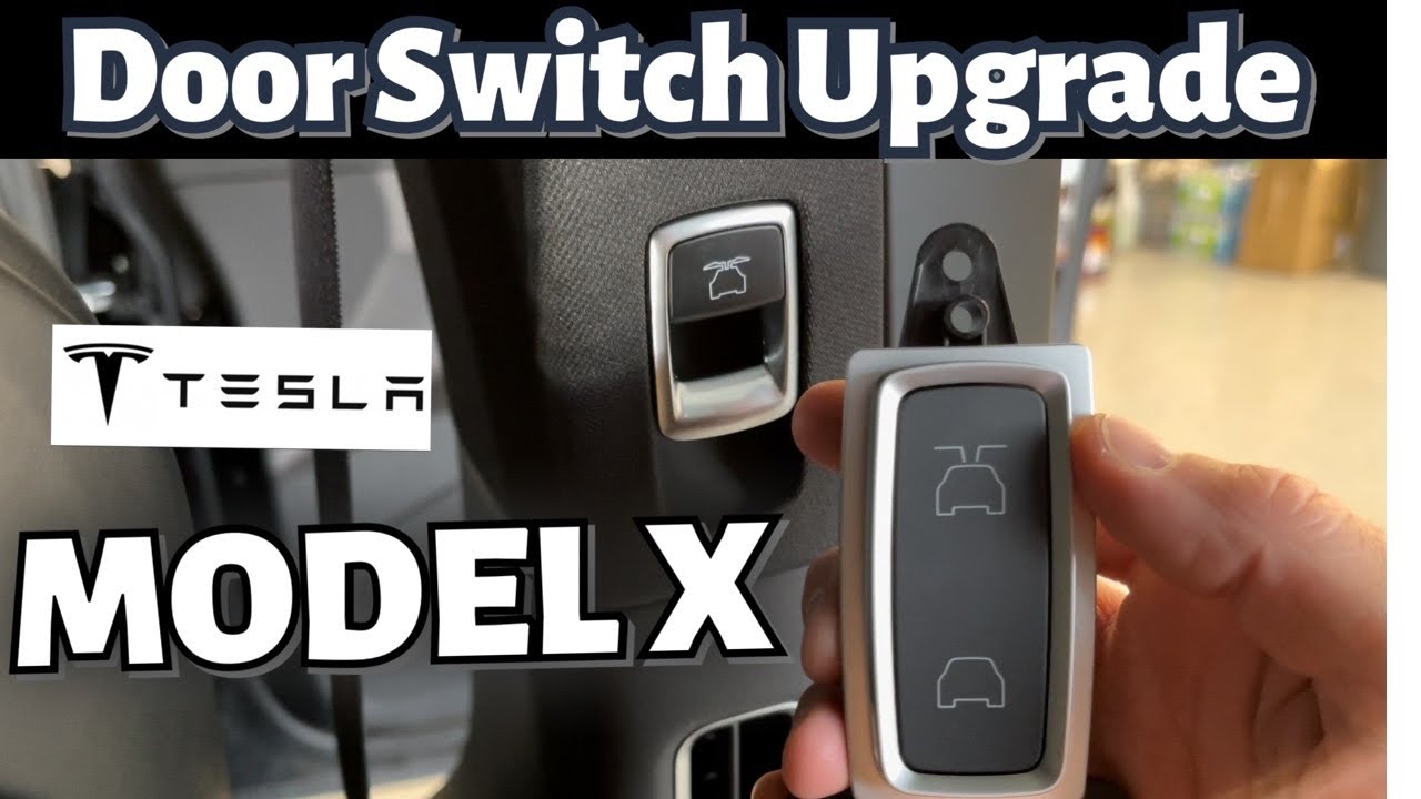 2016 Tesla Model X Falcon Wing Door Switch Upgrade