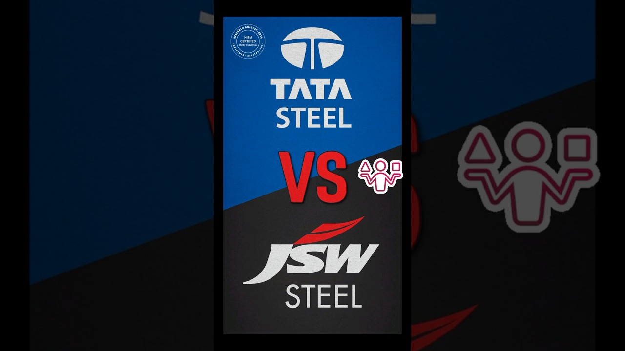Tata Steel vs JSW Steel | India&rsquo;s Steel Titans Compared #tatasteel  #jswsteel #financesfinesse