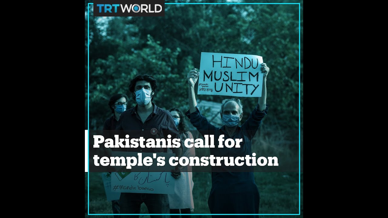 Pakistanis protest halting of Hindu temple construction in Islamabad
