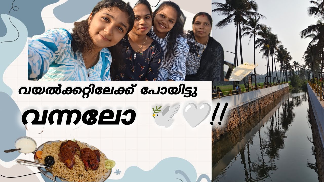 വയൽക്കാറ്റിലേക്ക് പോയിട്ടു വന്നാലോ 🕊️🤍!!#youtubevlog #viralvideo 