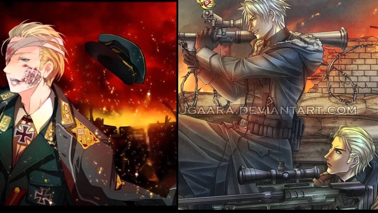 [APH: Hetalia] Germany & Prussia - Not One of Us [German Version] [w/ English and German Lyrics]