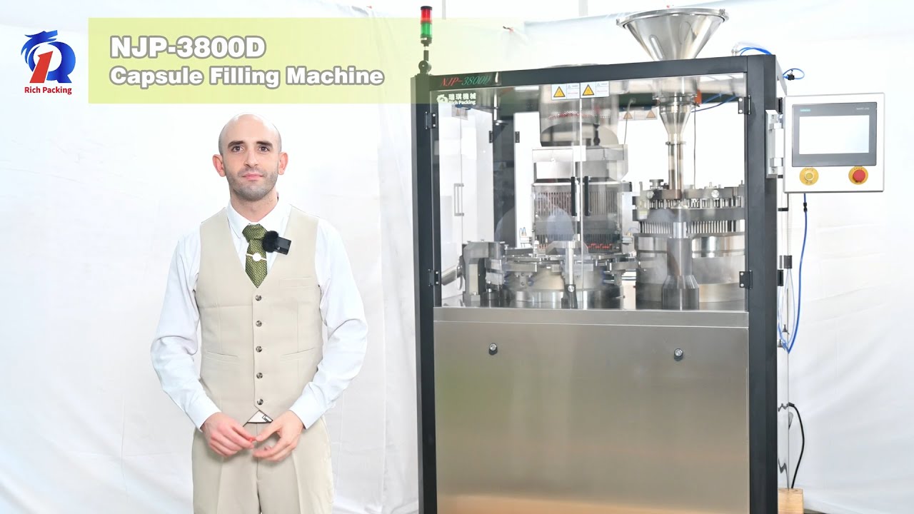 NJP-3800D Capsule Filling Machine, High Speed Capsule Filler