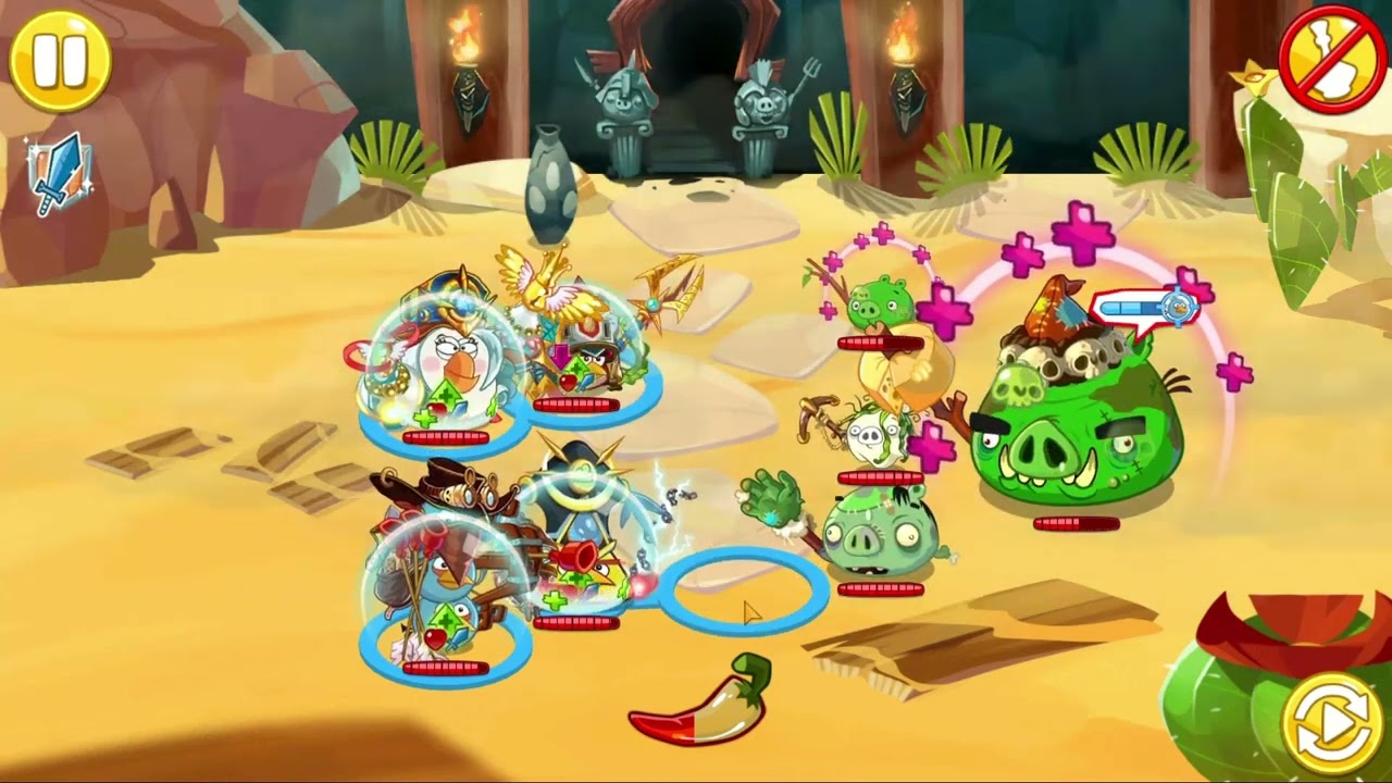 Angry Birds Epic Alphapig Strategy (Pig Paradise 10)