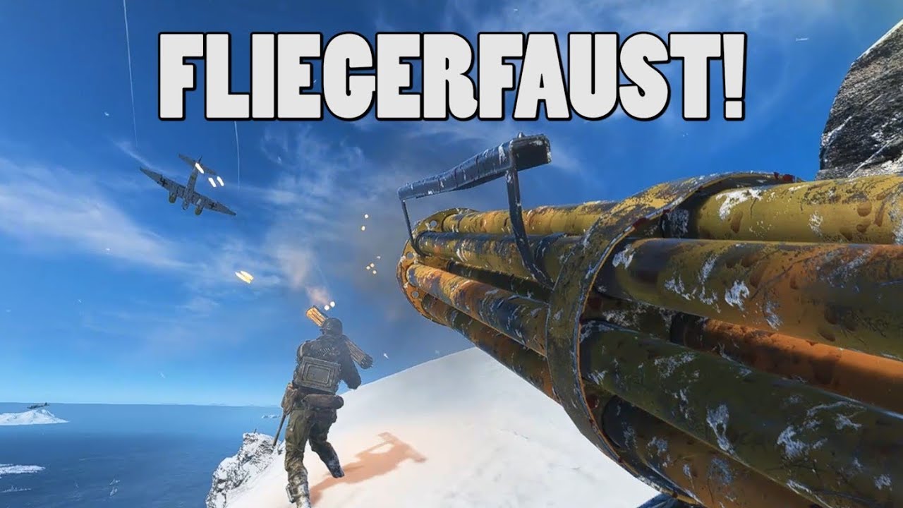 Fliegerfaust gameplay, Pilots be mad! - Battlefield V