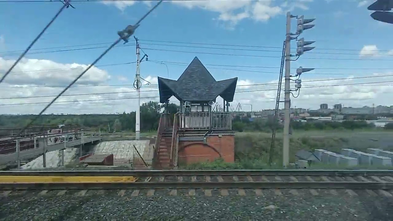 Прибытие на станцию Омск-Пассажирский