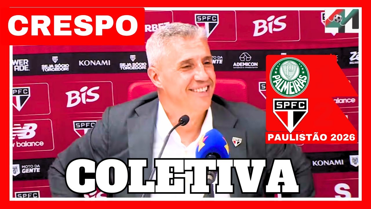 COLETIVA CRESPO| PALMEIRAS X CAPIVARIANO |PAULISTÃO 2026 | QUARTAS DE FINAL