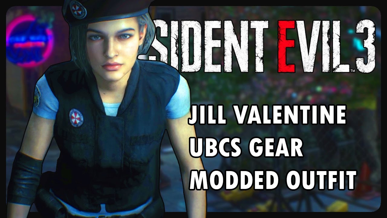 When Jill SPENT Time in the UBCS! | Resident Evil 3 Remake [MODDED OUTFIT]