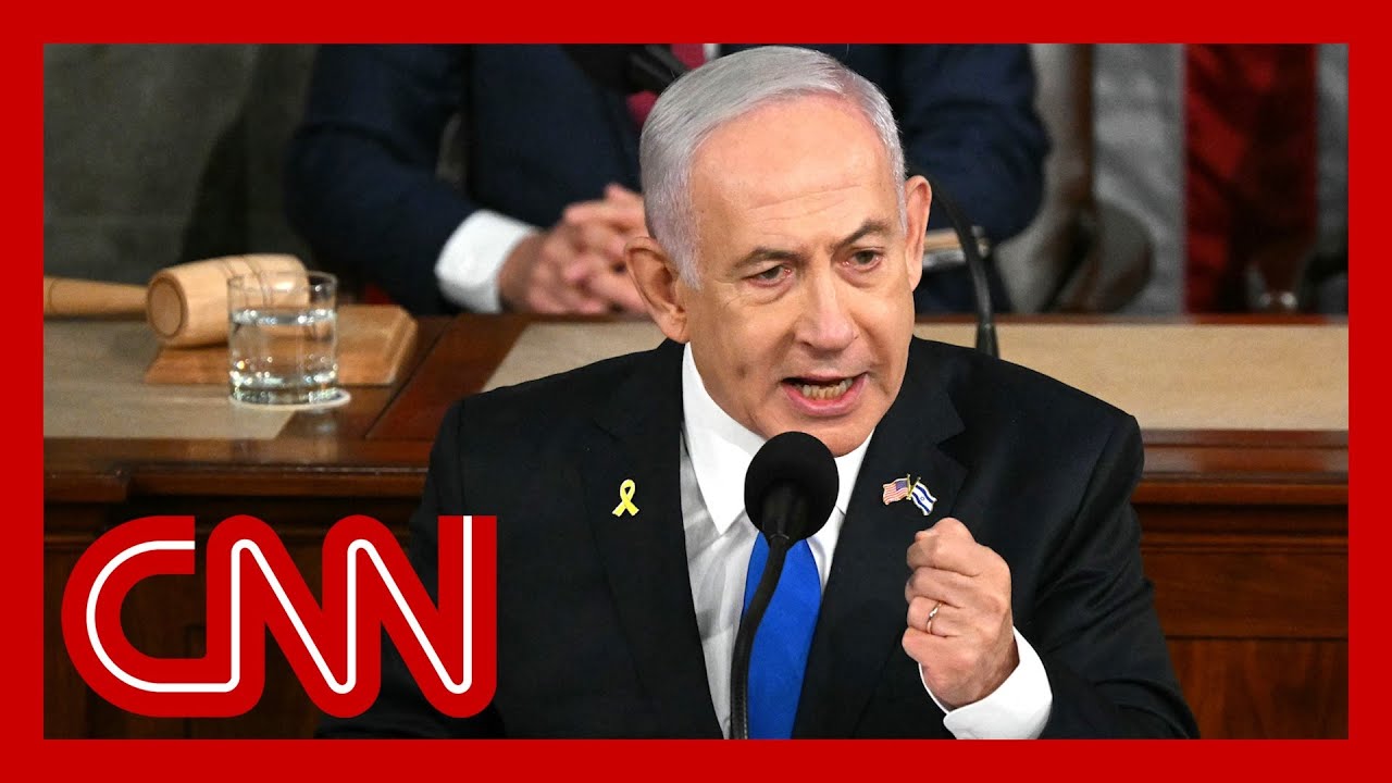 ‘Iran’s useful idiots’: Netanyahu calls out protesters during speech to Congress