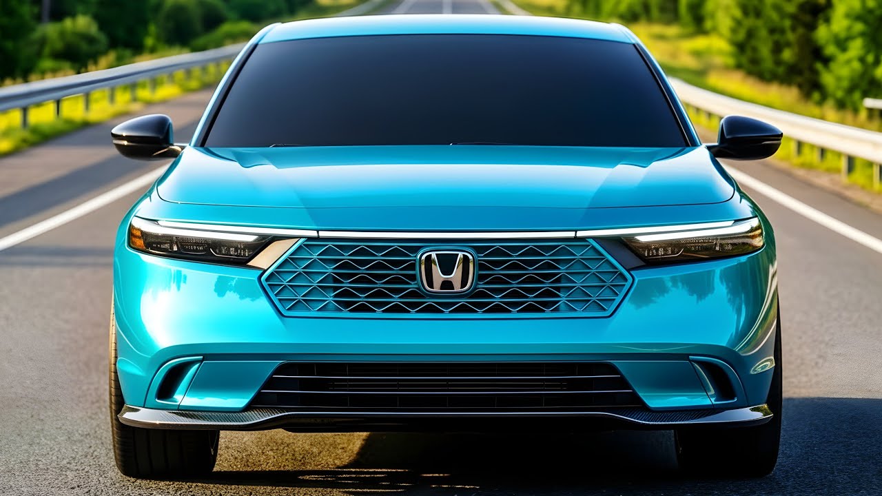 Honda Accord 2027 – потрясающий седан нового поколения | Представлено будущее Honda
