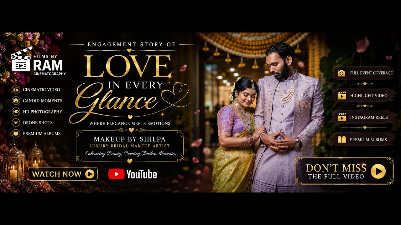 Sindhu & Maheshwar Reddy Engagement 4K