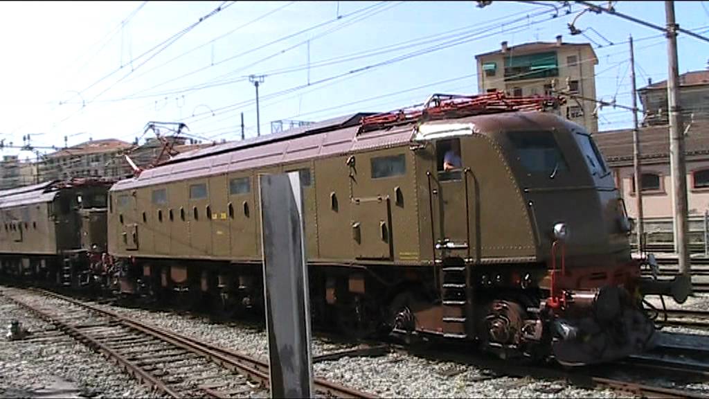 Il Treno Azzurro a Ventimiglia