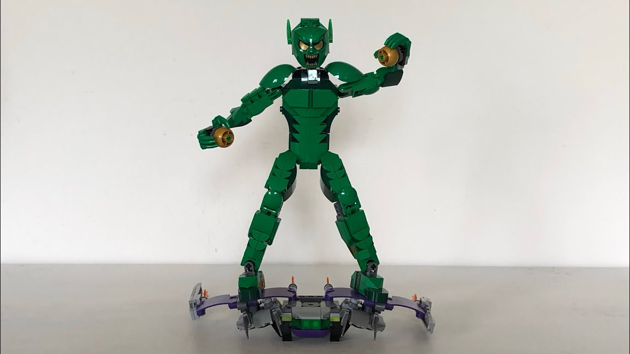 Lego Marvel 76284 Spider-Man No Way Home Green Goblin Construction Figure Speed-Build