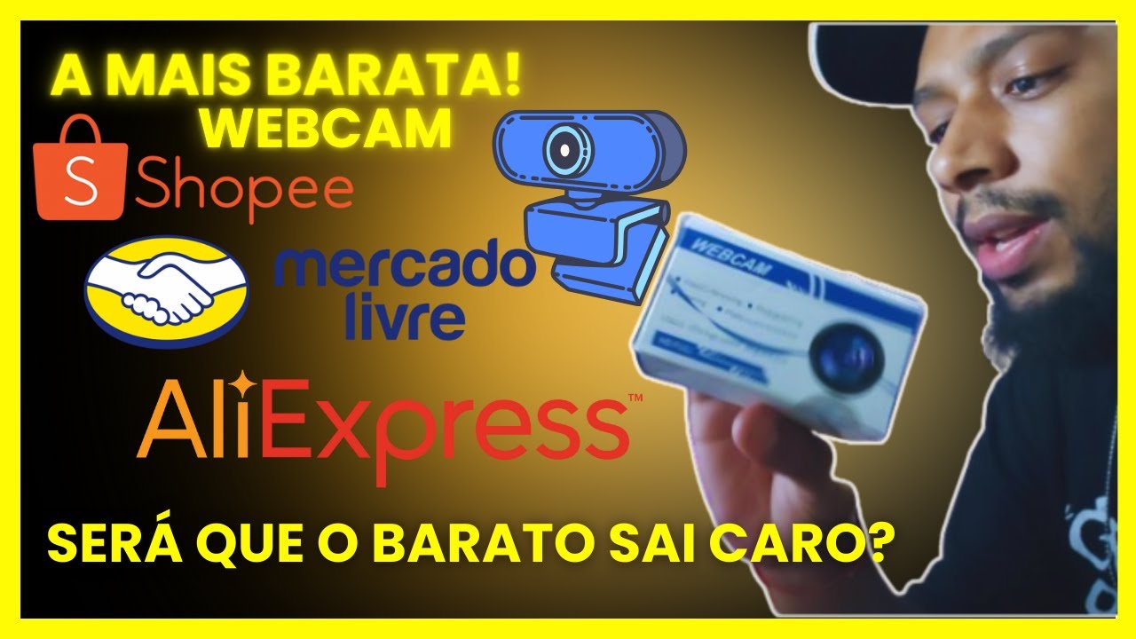 Comprei a Câmera MAIS BARATA do Mercado Livre em 2026! Vale a pena ou é lixo?