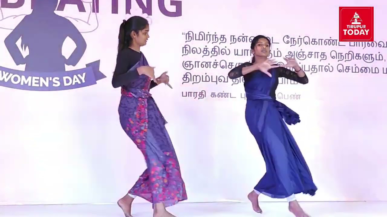 பல்லடம் PARKS கல்லூரியில் FASHION SHOW,ஆடல் பாடல் நிகழ்ச்சிகளோடு நடைபெற்ற மகளிர் தின விழா...