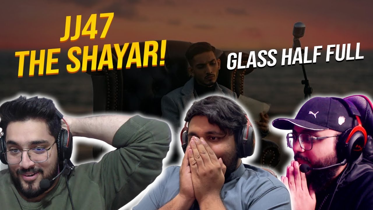 Glass Half Full Reaction | Talha Anjum | feat. JJ47 & Talhah Yunus | #openletter #talhaanjum