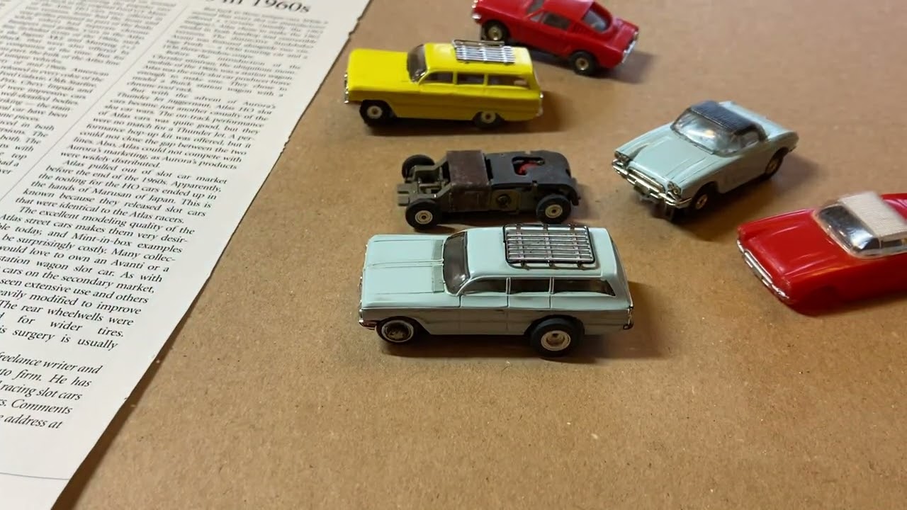 Collector’s Guide for Atlas HO Slot Cars - Highly Recommended for Mid-Century Toy Collectors