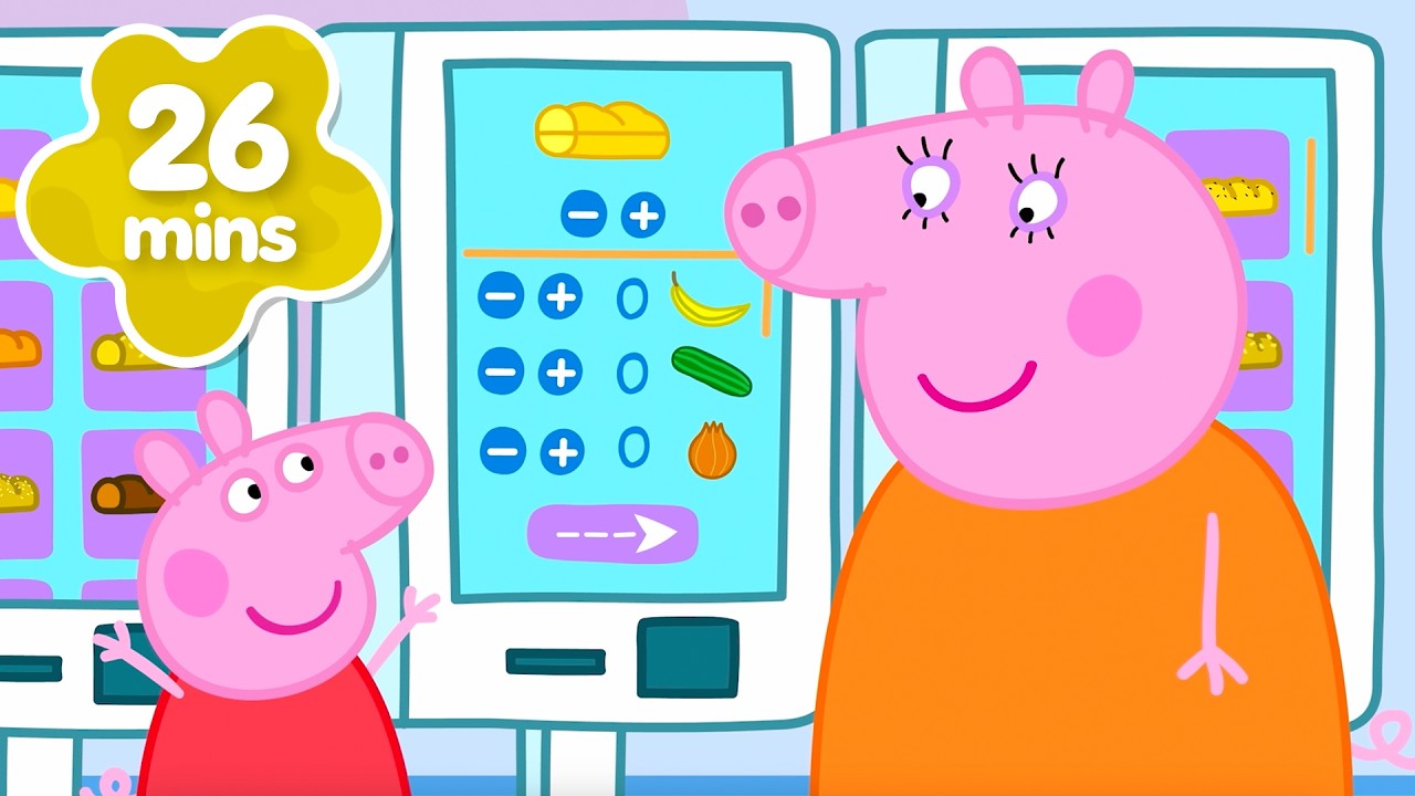 Peppa Wutz Geschichten 🥪 Peppa geht in den Sandwichladen! | Ganze Folgen | Videos f&uuml;r Kinder 27 Min