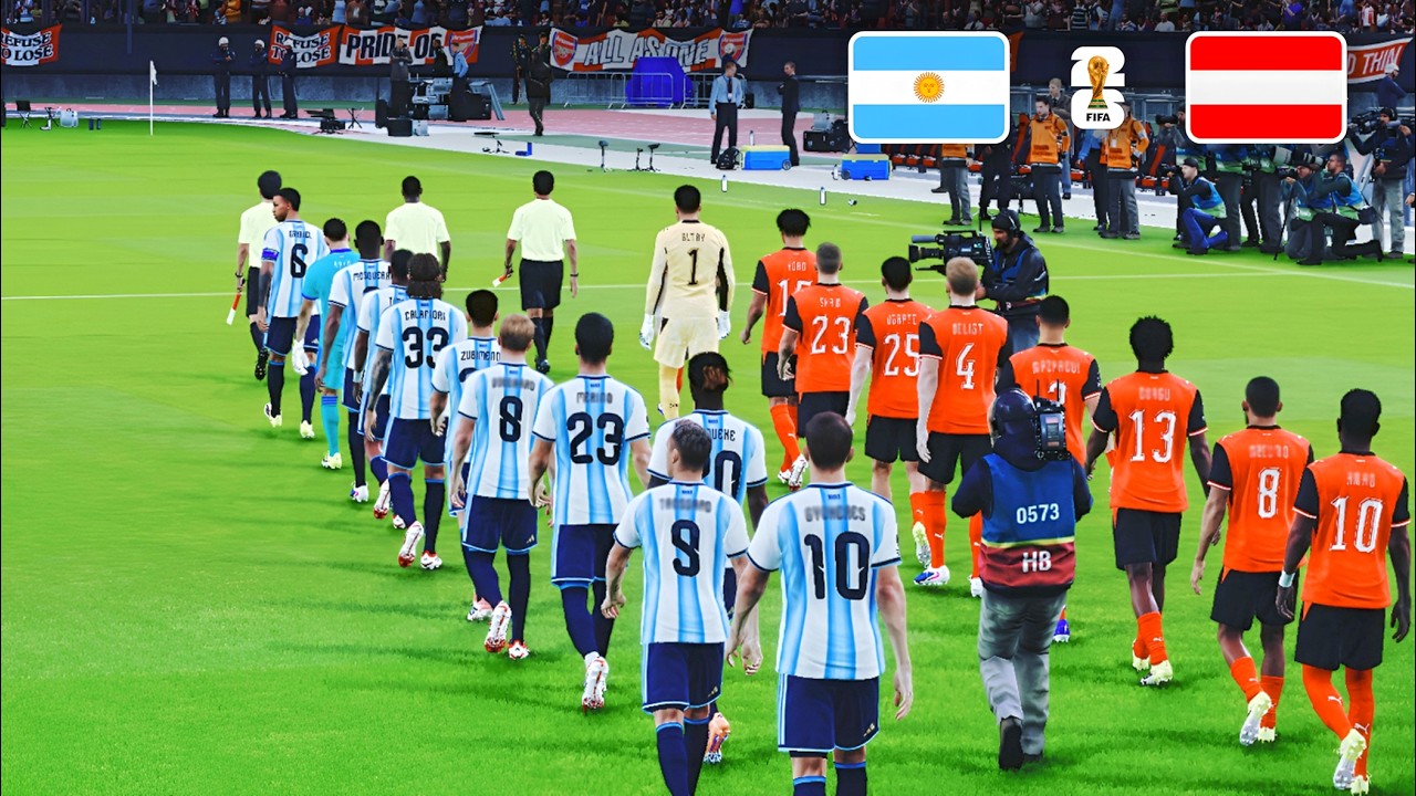 ARGENTINA vs AUSTRIA | Group J |  FIFA World Cup 2026 Gameplay