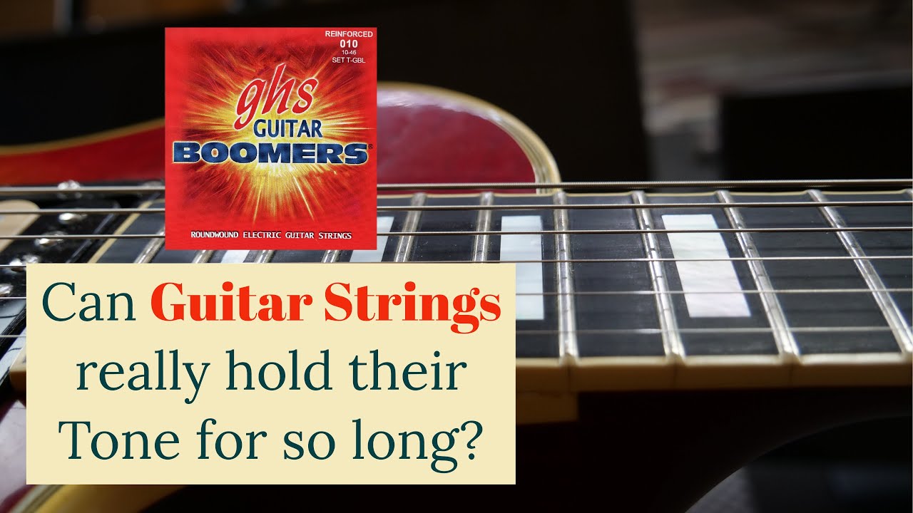 Electric Guitar Strings Comparison - 2 Years Old vs Brand New - GHS Boomers