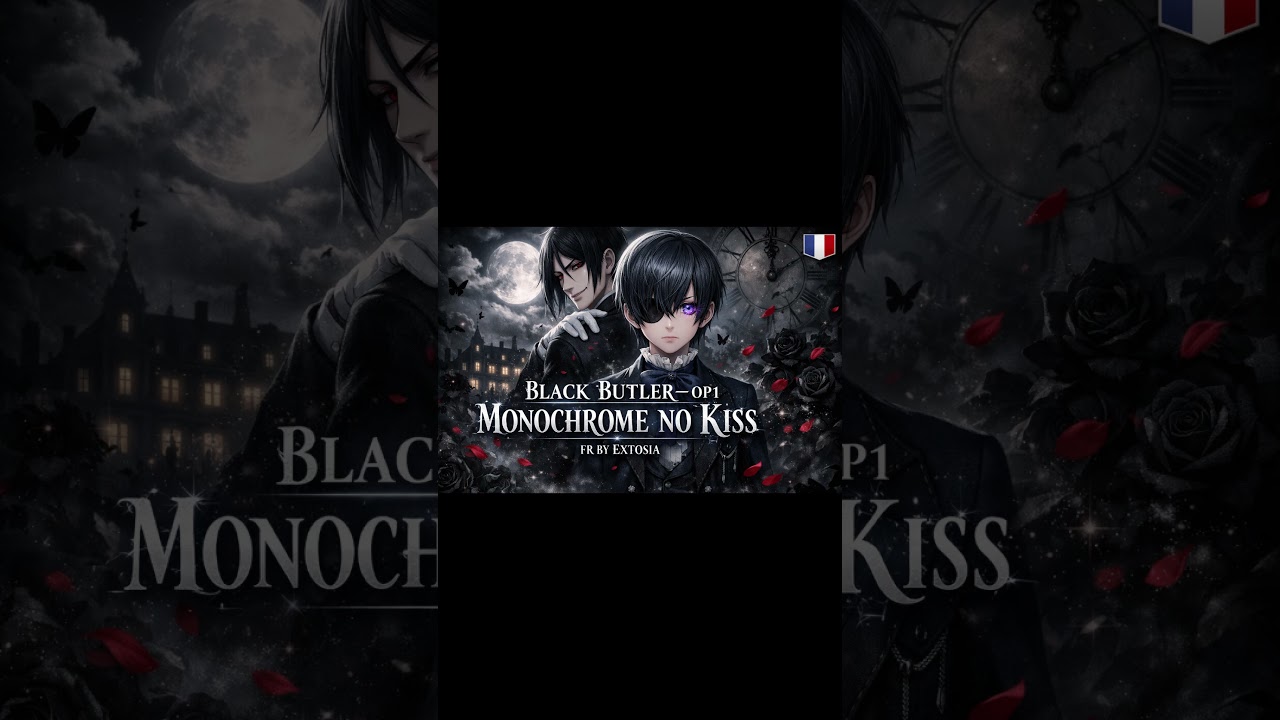 Black Butler OP1 – Monochrome no Kiss (FR) 🖤