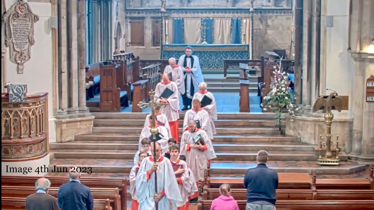 Hythe Parish Church Choir of Boys & Men Sung Evensong Trinity 1. 11th June 2023. William Mundy motet