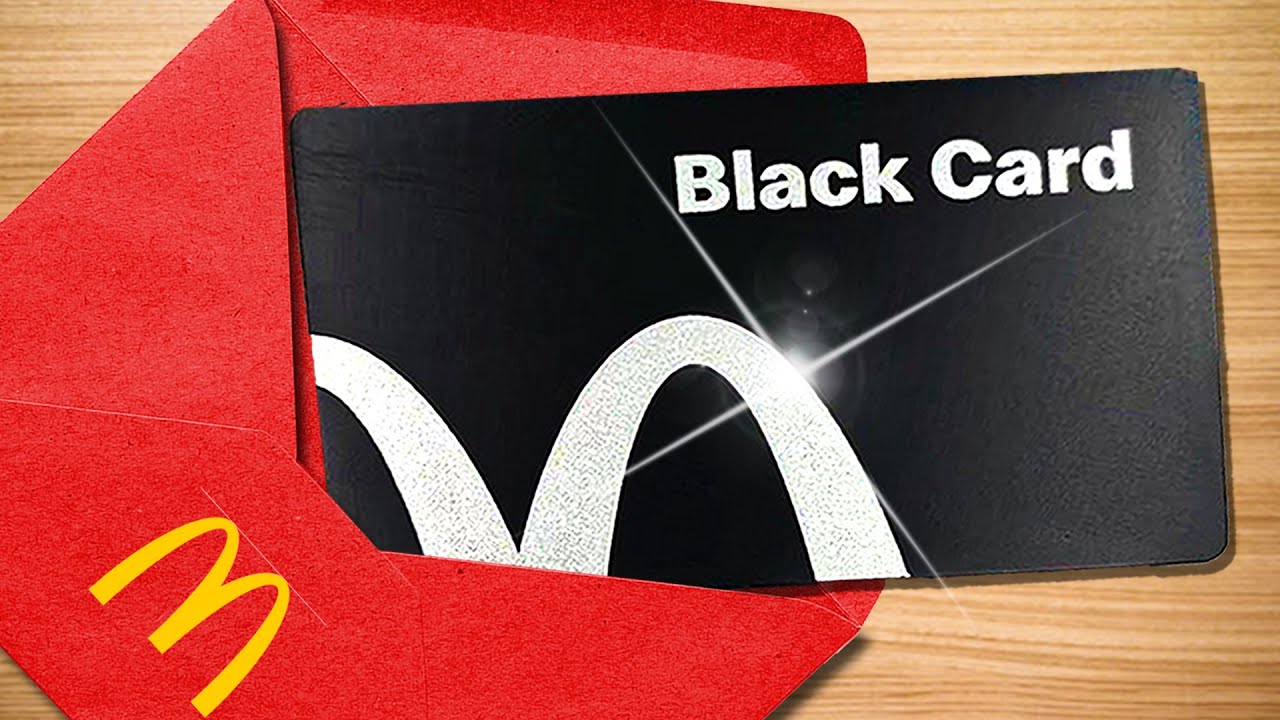 Wie ich McDonalds überzeuge, mir die BLACKCARD zu geben