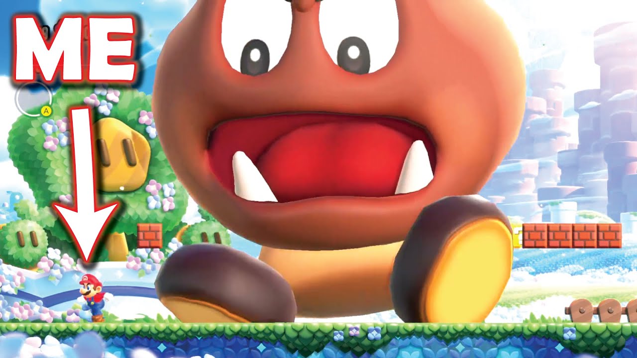 Super Mario Bros Wonder: САМЫЕ БОЛЬШИЕ Гумбы, какие только возможны!!