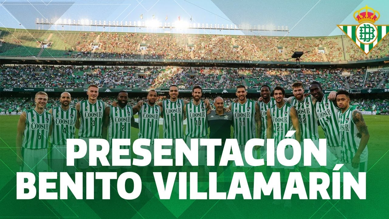 Presentaci&oacute;n del Coosur Real Betis en el Benito Villamar&iacute;n