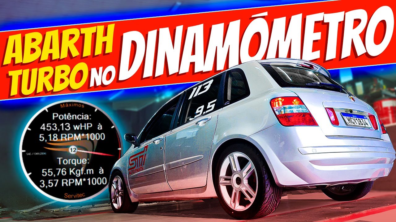 STILO ABARTH 2.4 20V TURBO | COLOCAMOS NO DINAMÔMETRO 🔥