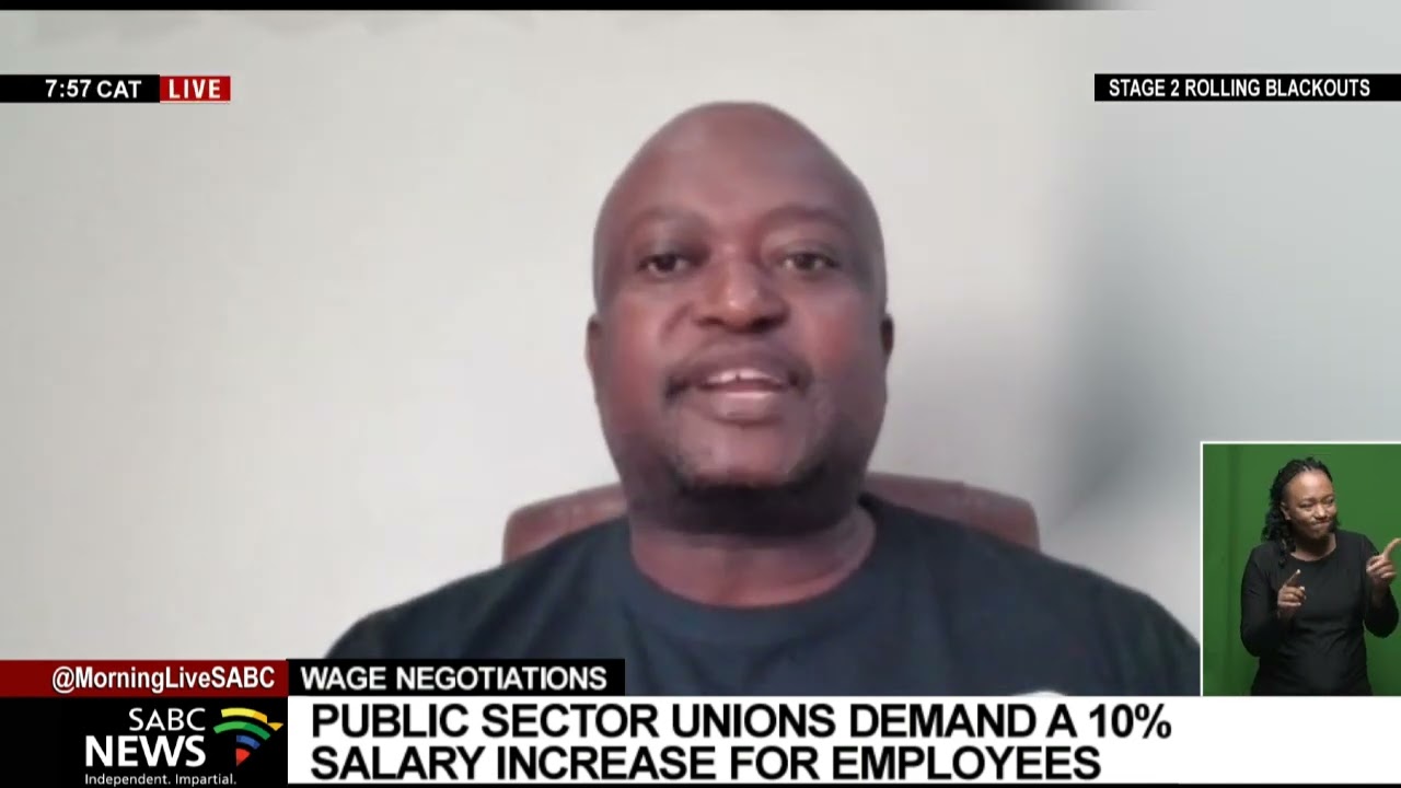 Public sector unions demand 10% salary increase for employees