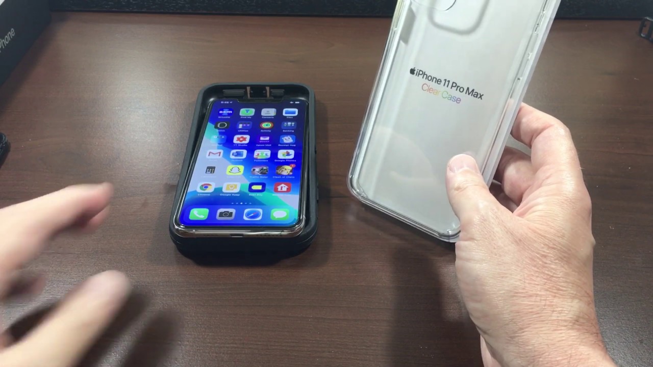 Apple official clear case for iPhone 11 Pro Max